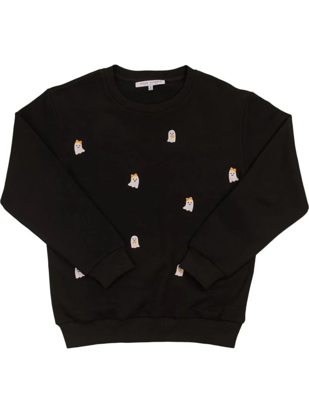 Simply Southern Embroidered Ghost Sweatshirt